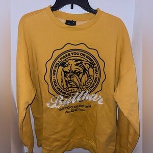 Yellow Bulldog Boxing Club sweatshirt